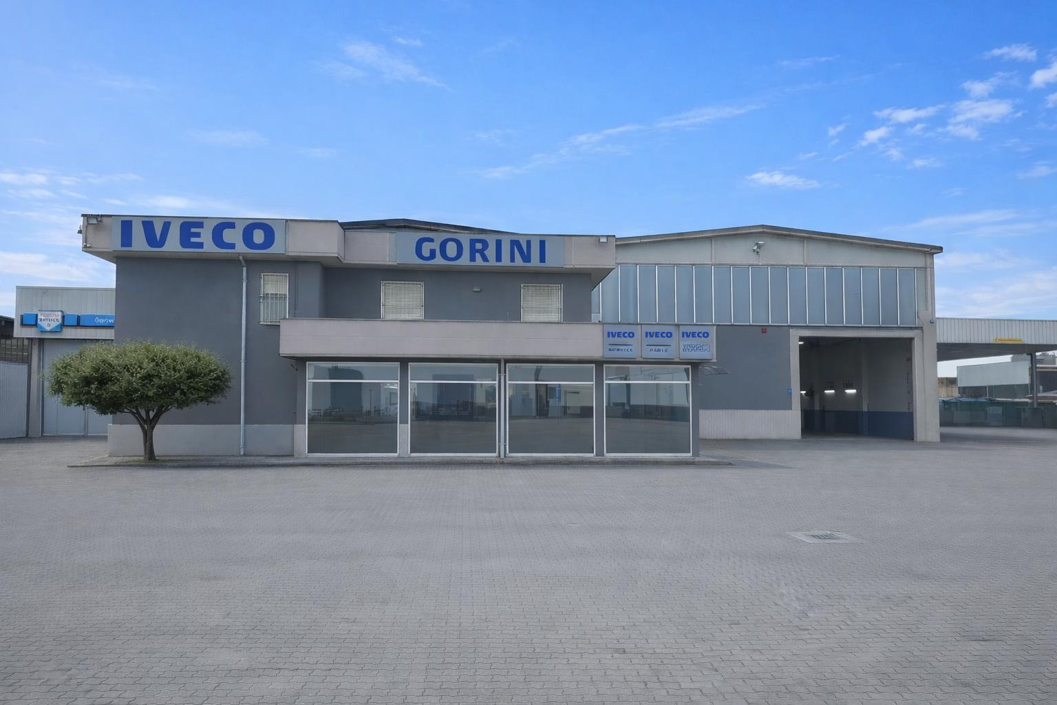 Foto degli esterni dell'Officina Gorini